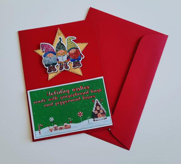 Weihnachtskarte "Holiday Wishes"